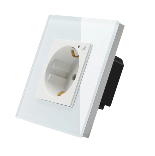 Розетка Bseed 1х - white